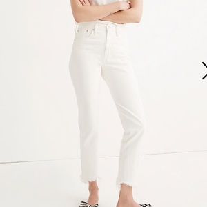 Madewell Jeans - Madewell Perfect Summer Jean in White Madewell Jeans - Madewell Perfect Summer Jean in White